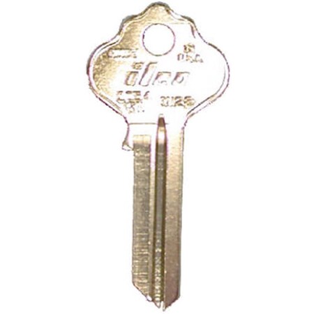 Dormakaba IN28-1054FN 1 x 0.1 in. Ilco Key Blank For Ilco Lockset, 10PK 182576